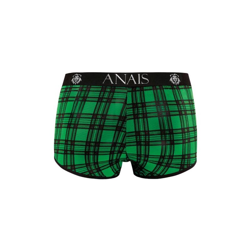 Boxer magic à carreaux verts et noirs — ANAIS MEN BOXER & BRIEF
