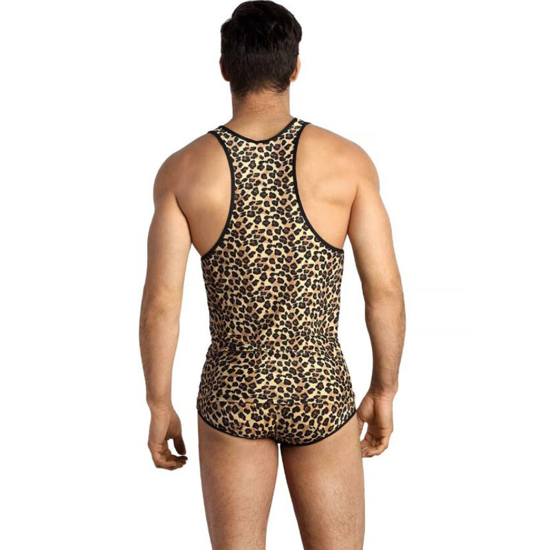 Slip microfibre imprimé animal — ANAIS MEN ACCESORIES