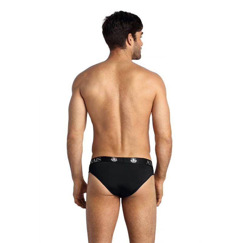 Slip homme microfibre pétrole — ANAIS MEN SLIP & THONG