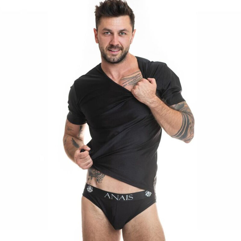 T-shirt ajusté microfibre petrol — ANAIS MEN ACCESORIES