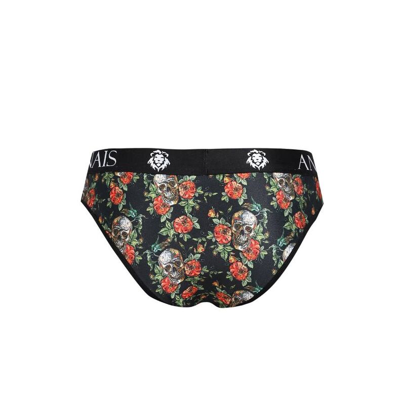 Slip imprimé roses et têtes de mort — ANAIS MEN SLIP & THONG