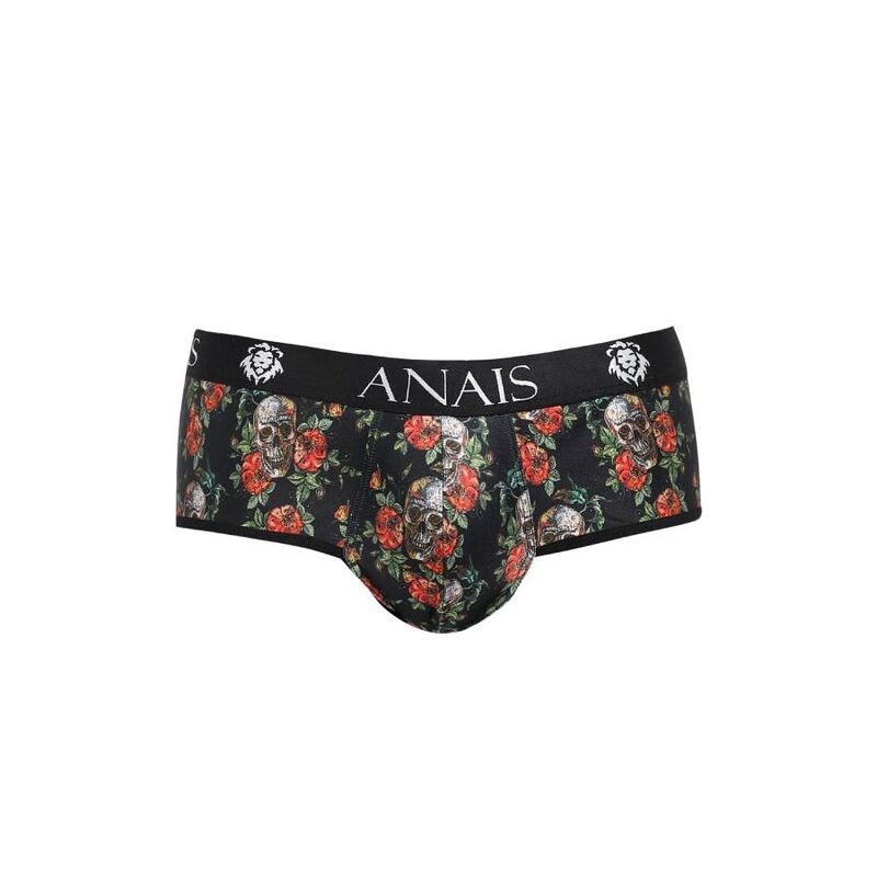 Slip de bikini jockstrap imprimé roses et crânes — ANAIS MEN JOCK