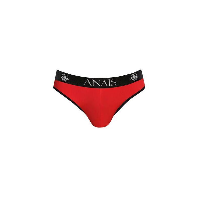 Slip homme microfibre rouge bord noir — ANAIS MEN SLIP & THONG