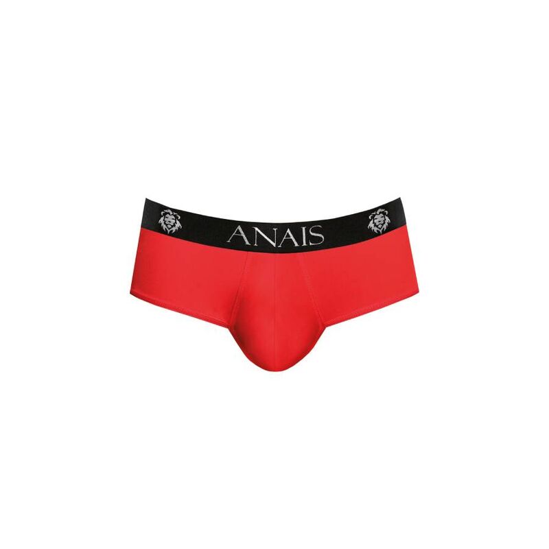 Jockstrap bikini ouvert en microfibre rouge — ANAIS MEN JOCK