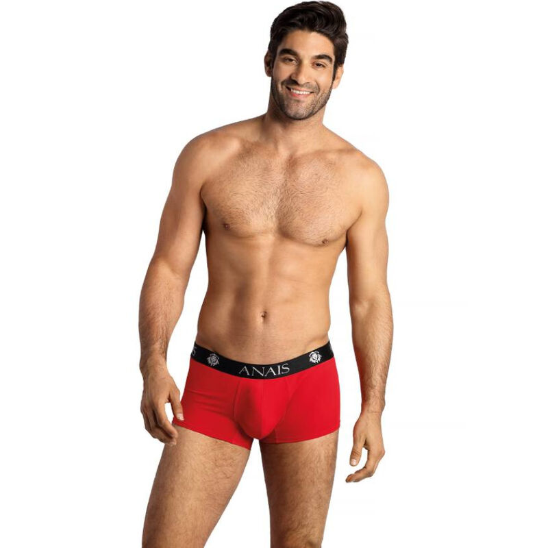 Boxer soul microfibre rouge et noir — ANAÏS MEN BOXER & BRIEF