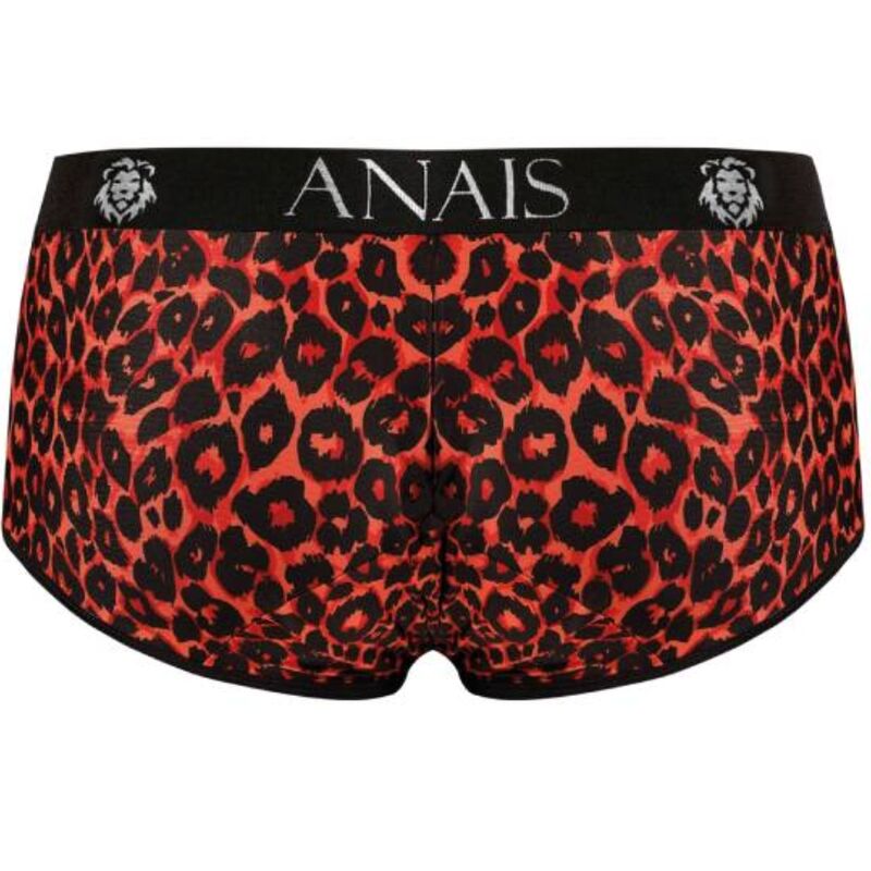 Slip tribal homme imprim animal microfibre rouge — ANAIS MEN BOXER & BRIEF