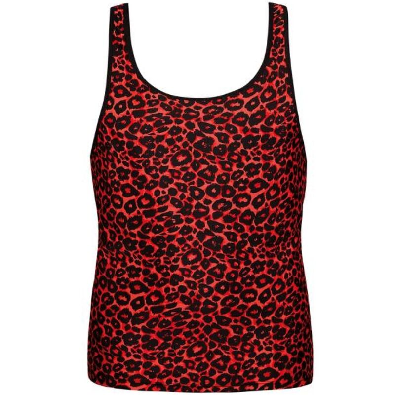 Top tribal microfibre rouge — ANAIS MEN ACCESORIES