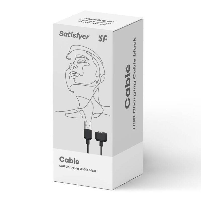 Câble de charge USB noir — SATISFYER