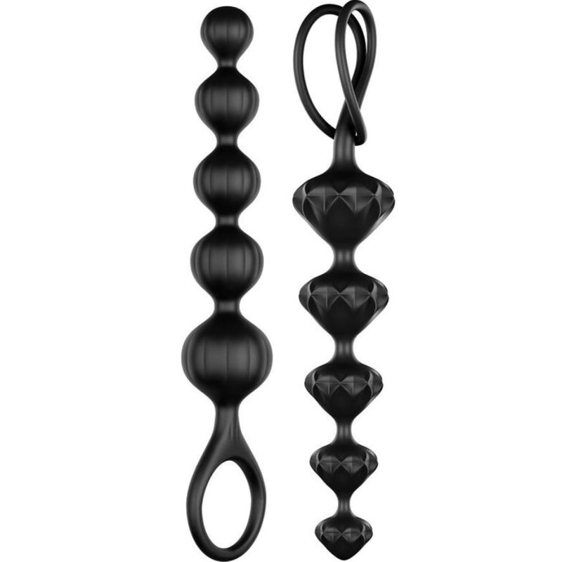 Perles anales duo texturées — SATISFYER BEADS