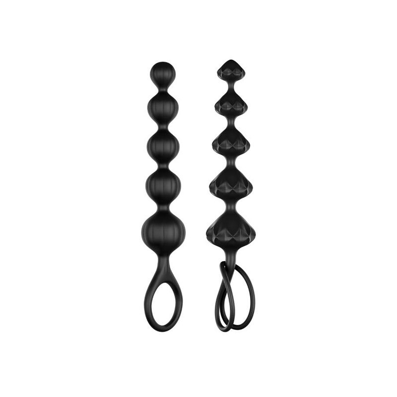 Perles anales duo texturées — SATISFYER BEADS