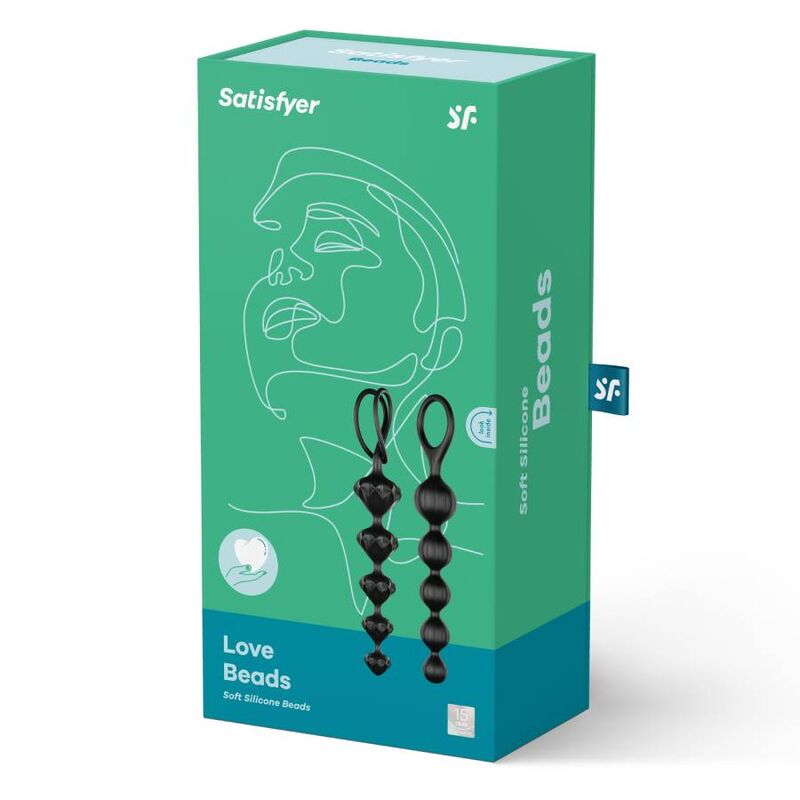 Perles anales duo texturées — SATISFYER BEADS