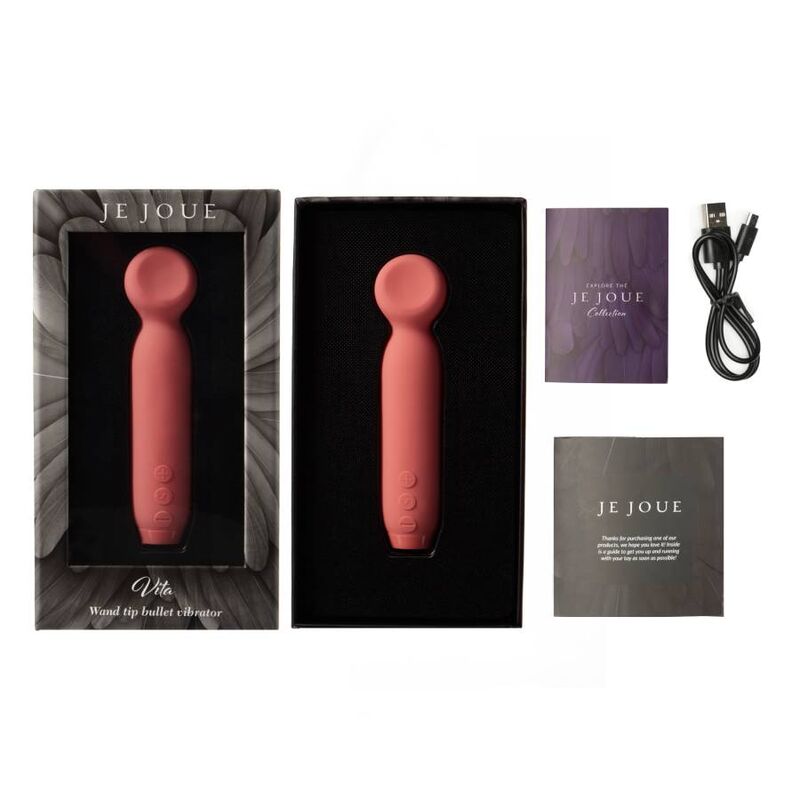 Vibromasseur bullet à embout courbe — JE JOUE