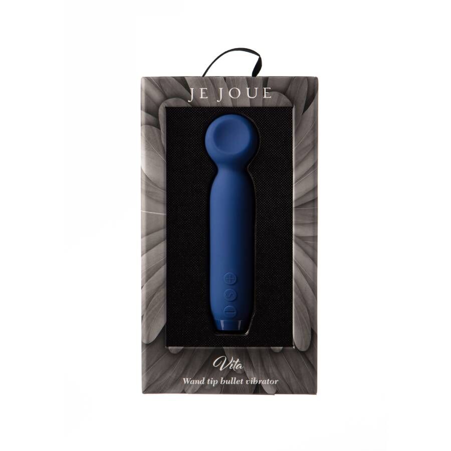 Vibromasseur bullet vibrant bleu cobalt — JE JOUE
