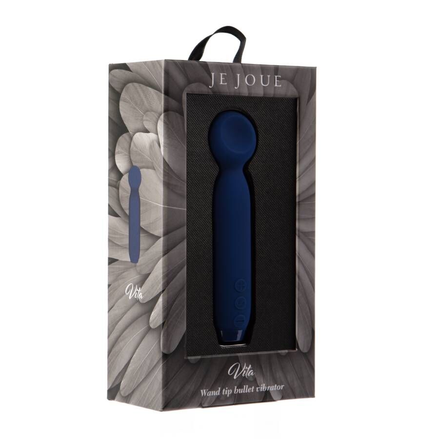 Vibromasseur bullet vibrant bleu cobalt — JE JOUE