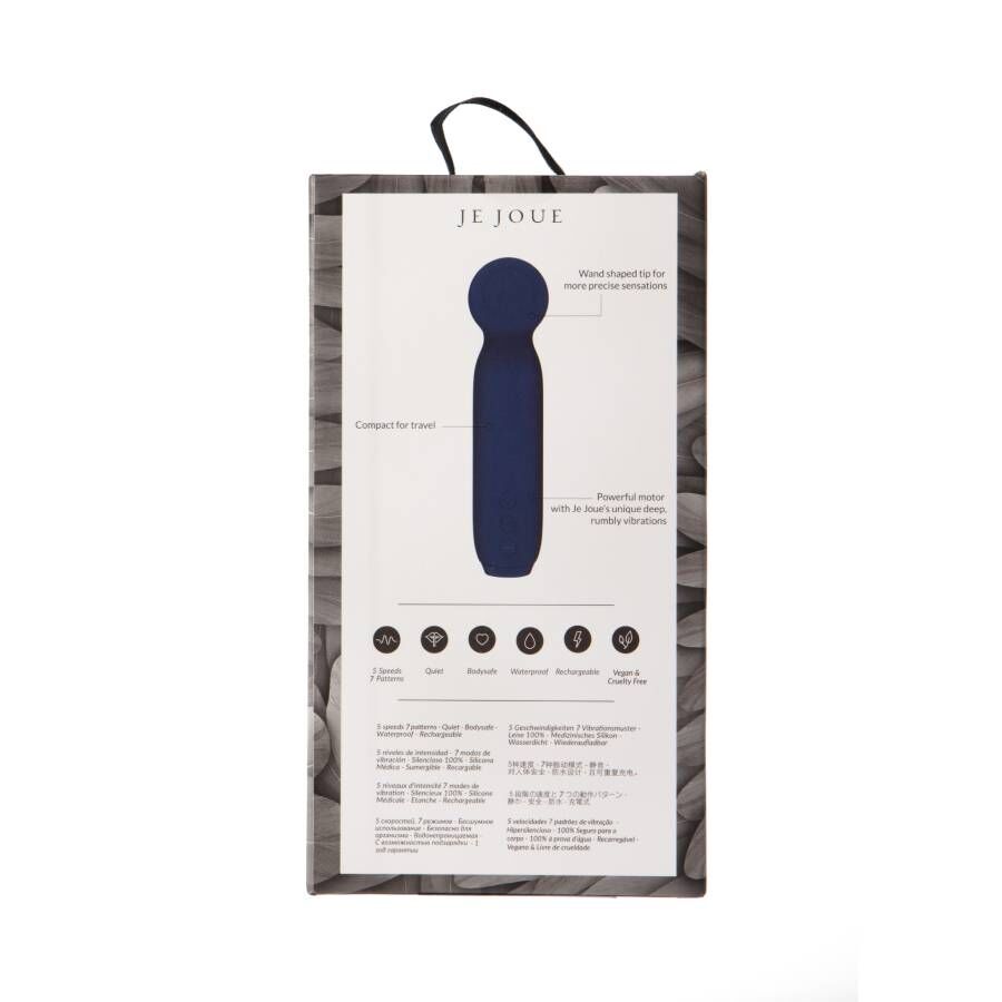 Vibromasseur bullet vibrant bleu cobalt — JE JOUE