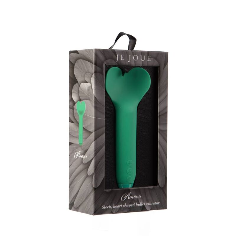 Vibromasseur bullet Amour vert émeraude — JE JOUE