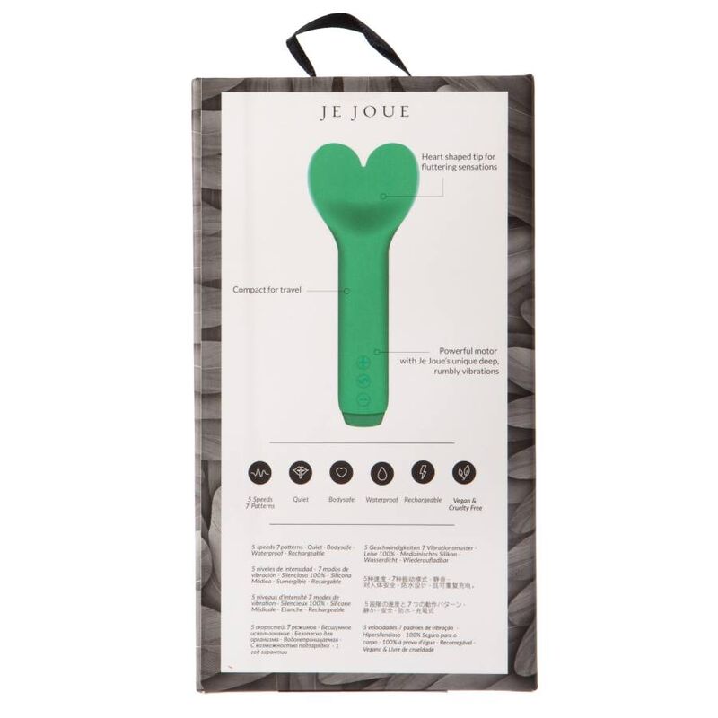 Vibromasseur bullet Amour vert émeraude — JE JOUE