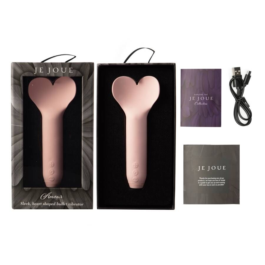 Bullet vibrant en forme de cœur — JE JOUE