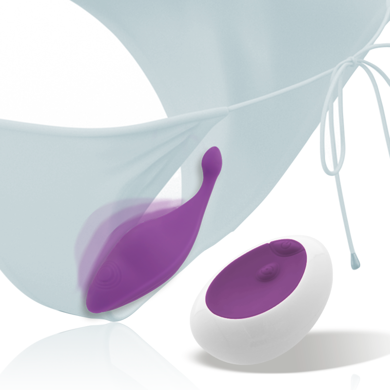 Culotte vibrante télécommandée violette — INTENSE REMOTE CONTROL
