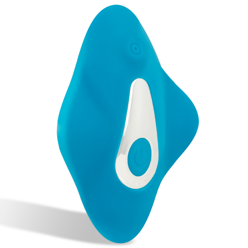 Culotte vibrante Samantha télécommandée bleue — INTENSE REMOTE CONTROL