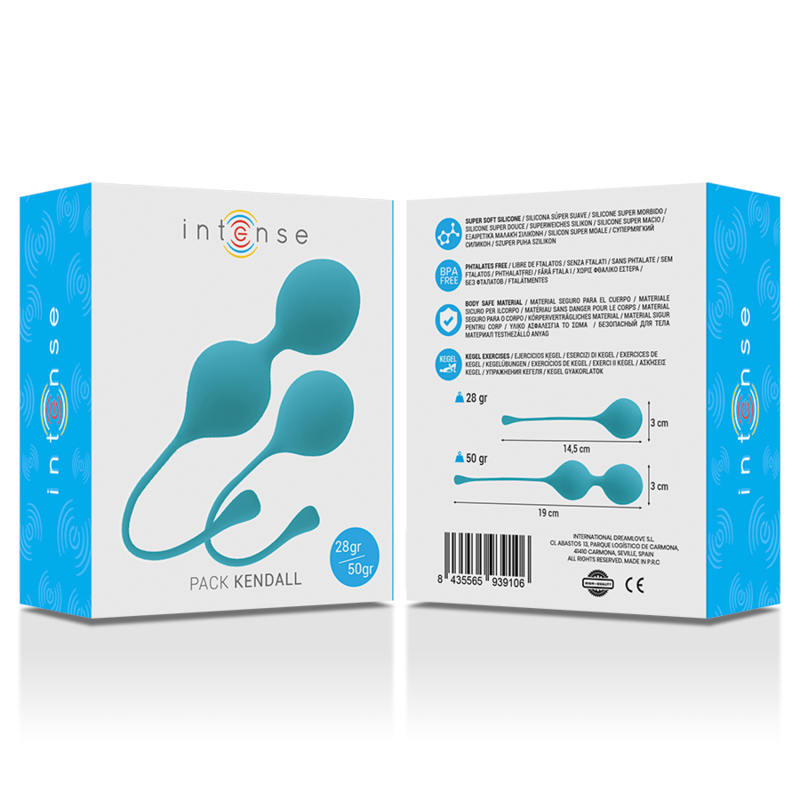 Pack de balles de geisha Kendall — INTENSE HEALTH KEGEL