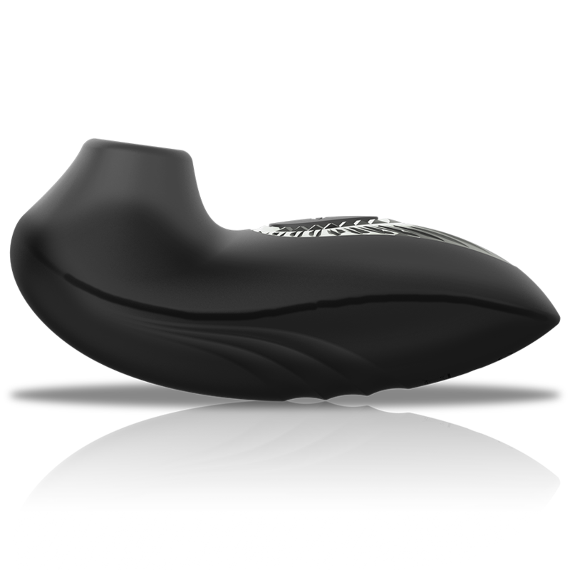 Stimulateur clitoridien par aspiration rechargeable — BLACK&SILVER