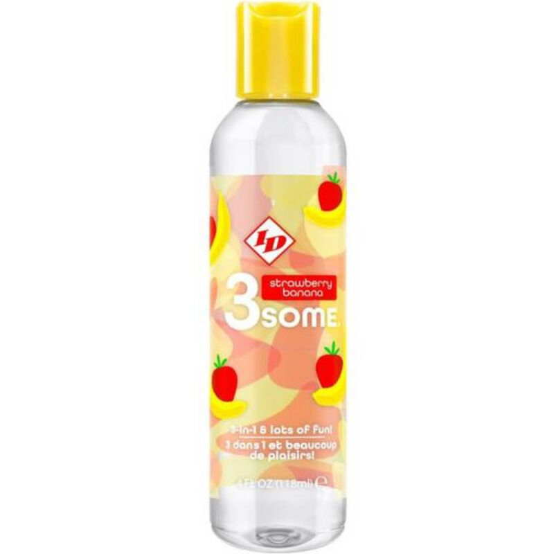 Huile de massage 3-en-1 fraise banane — ID 3SOME