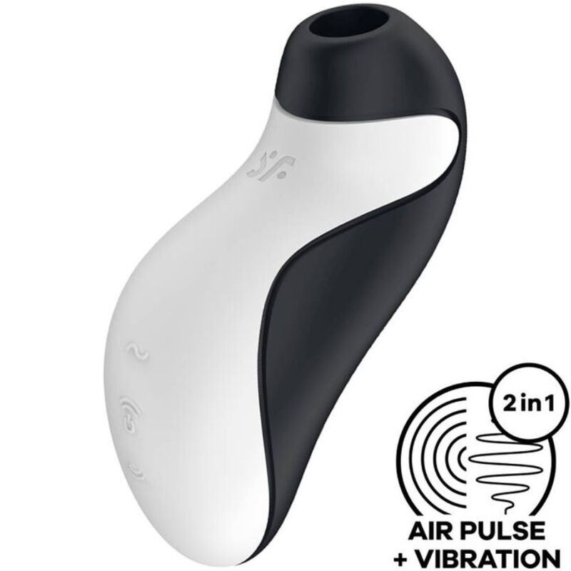 Stimulateur dual air pulsé et vibrant Orca — SATISFYER AIR PULSE