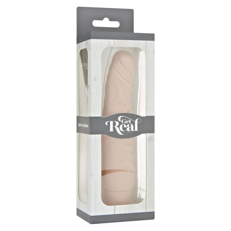 Vibromasseur mini classique slim effet peau — GET REAL