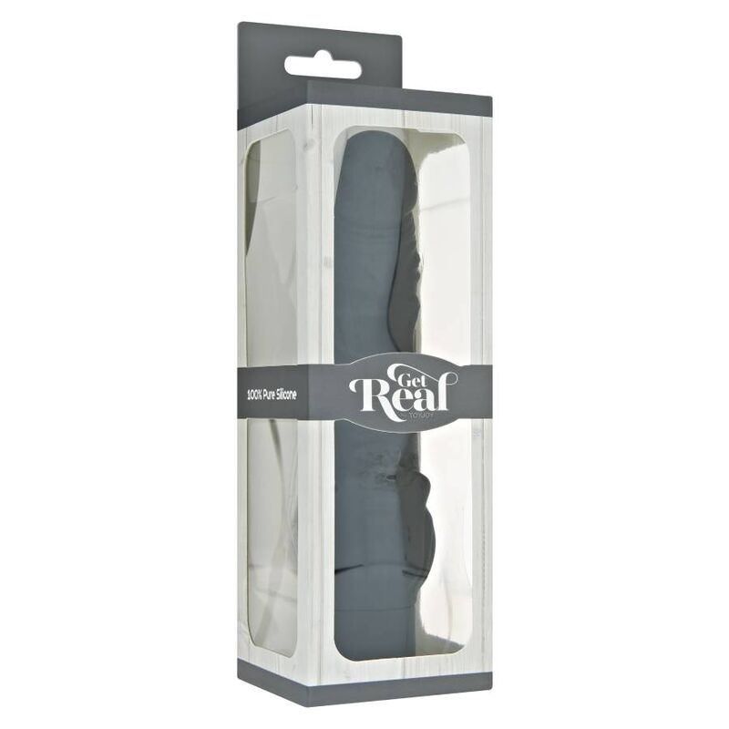 Vibrateur classique stimulant noir — GET REAL