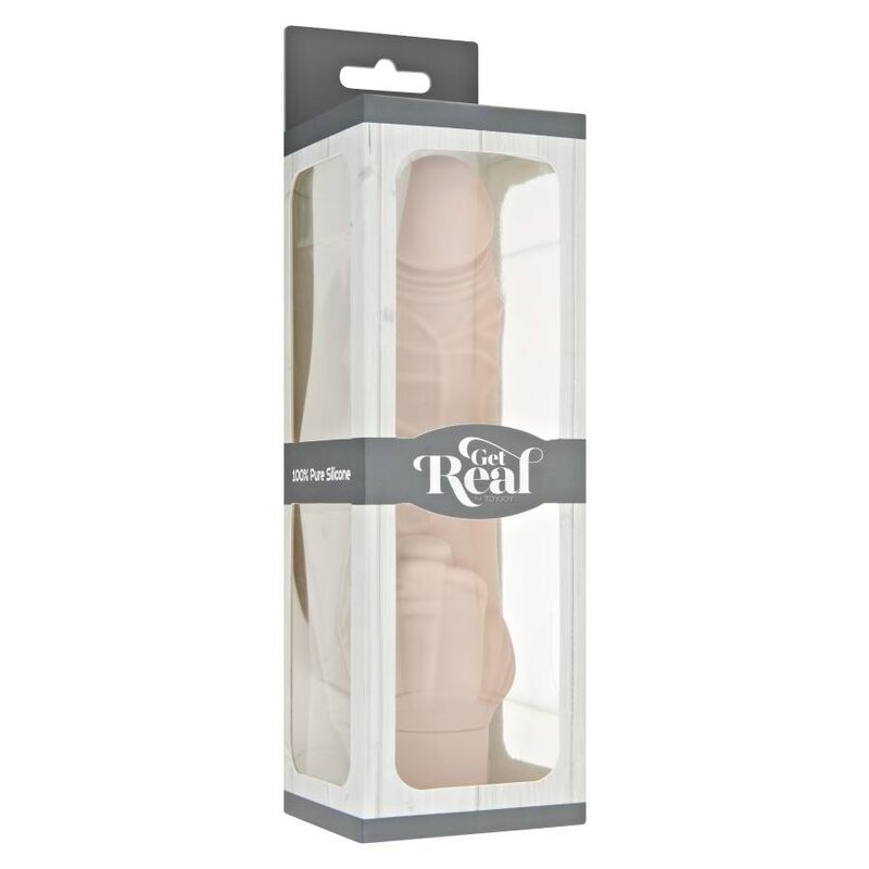 Vibromasseur stim classique avec stimulateur clitoridien — GET REAL