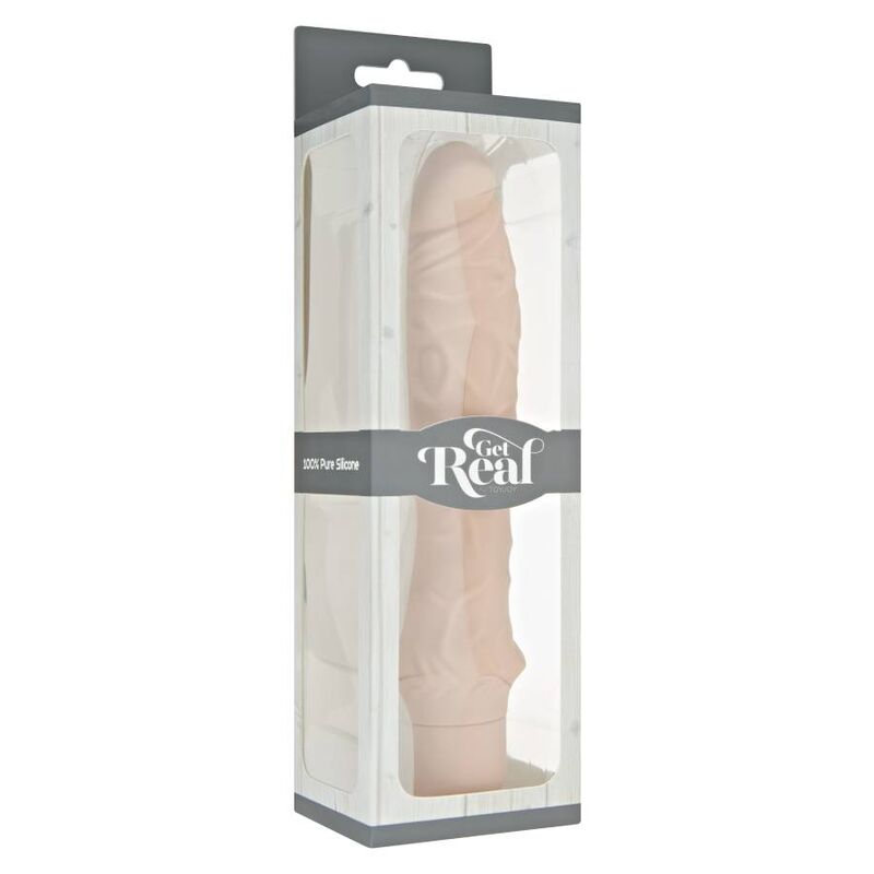 Grand vibromasseur naturel classique — GET REAL