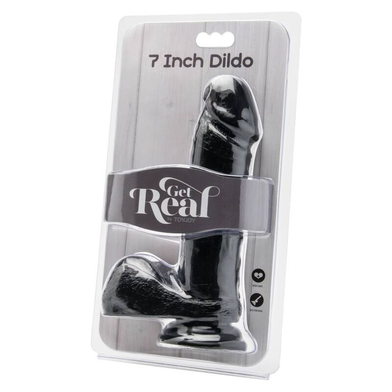 Godemichet réaliste 18 cm avec boules — GET REAL