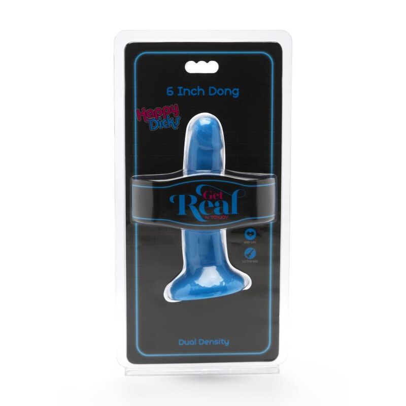 Dildo réaliste 12 cm bleu vif — GET REAL