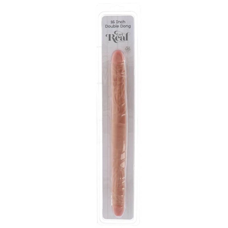 Double dong réaliste souple 40 cm — GET REAL
