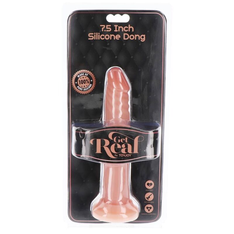 Dildo en silicone réaliste 19 cm — GET REAL