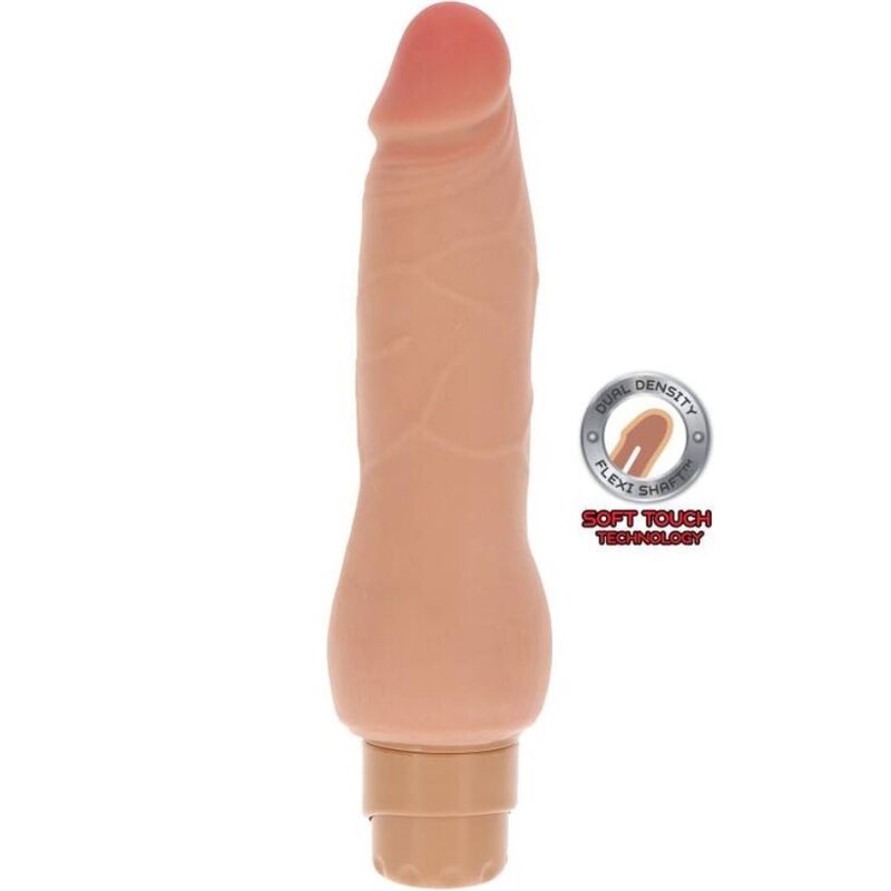 Vibromasseur réaliste double densité lisse — GET REAL