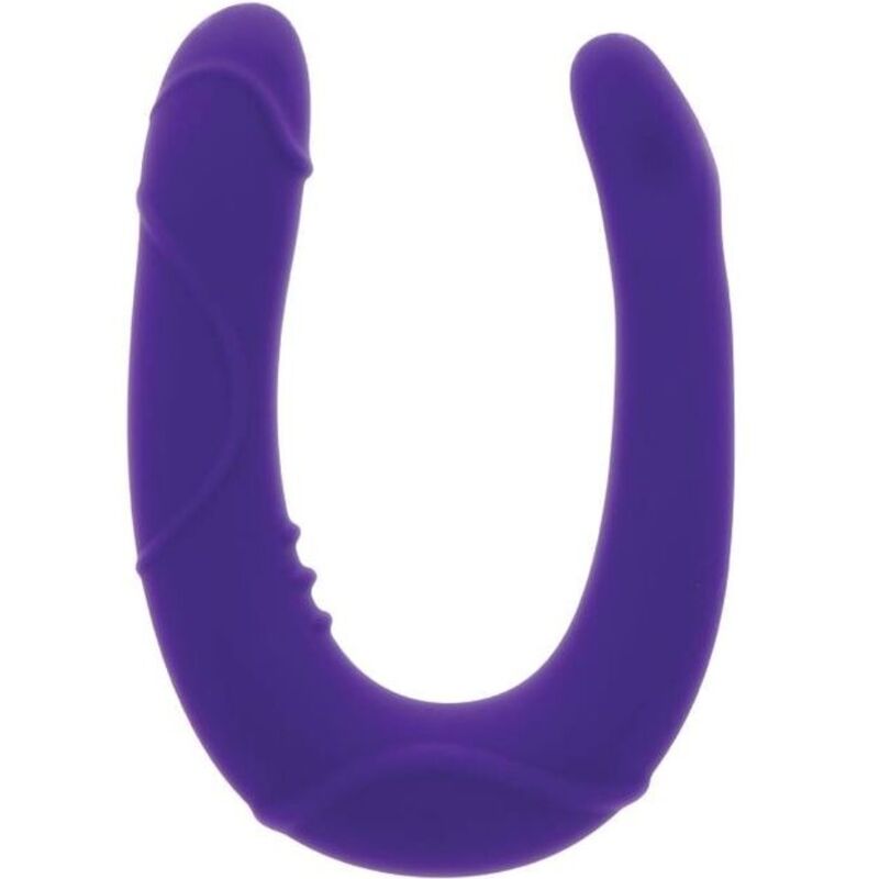 Mini double dong réaliste violet — GET REAL