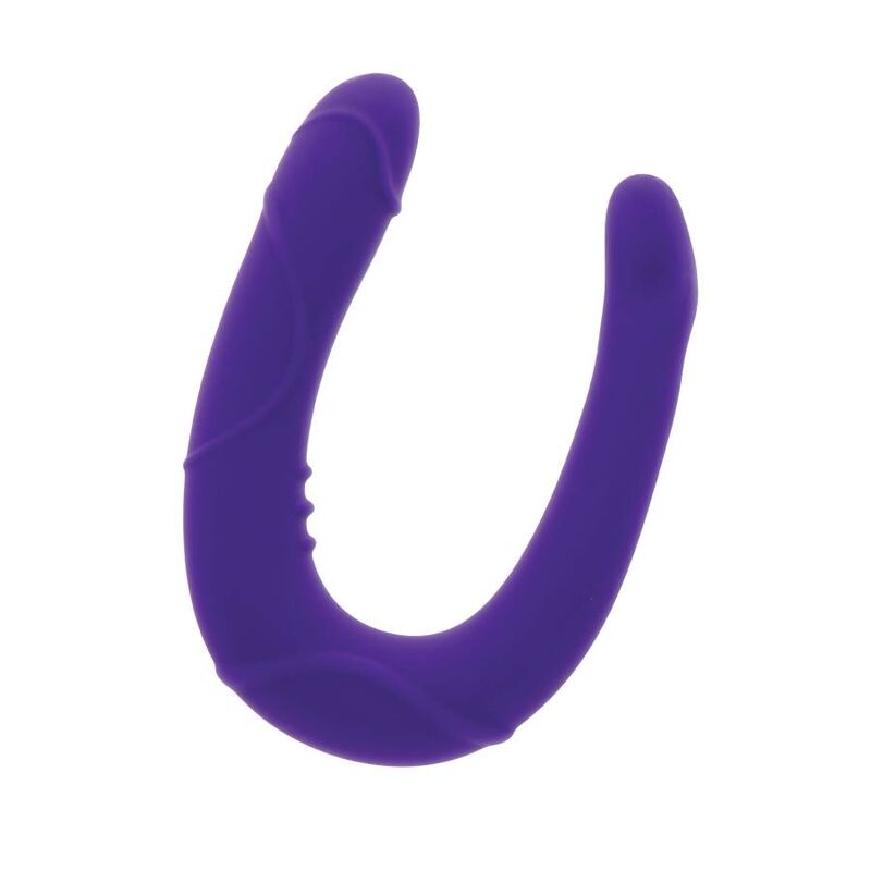 Mini double dong réaliste violet — GET REAL