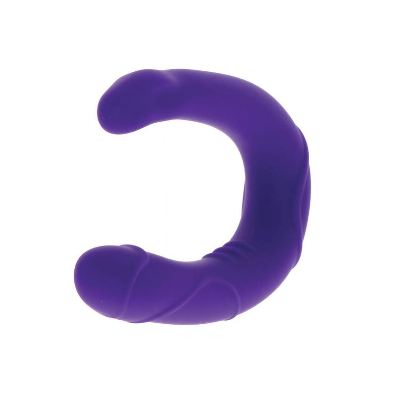 Mini double dong réaliste violet — GET REAL