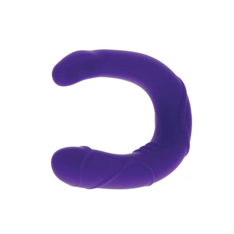 Mini double dong réaliste violet — GET REAL