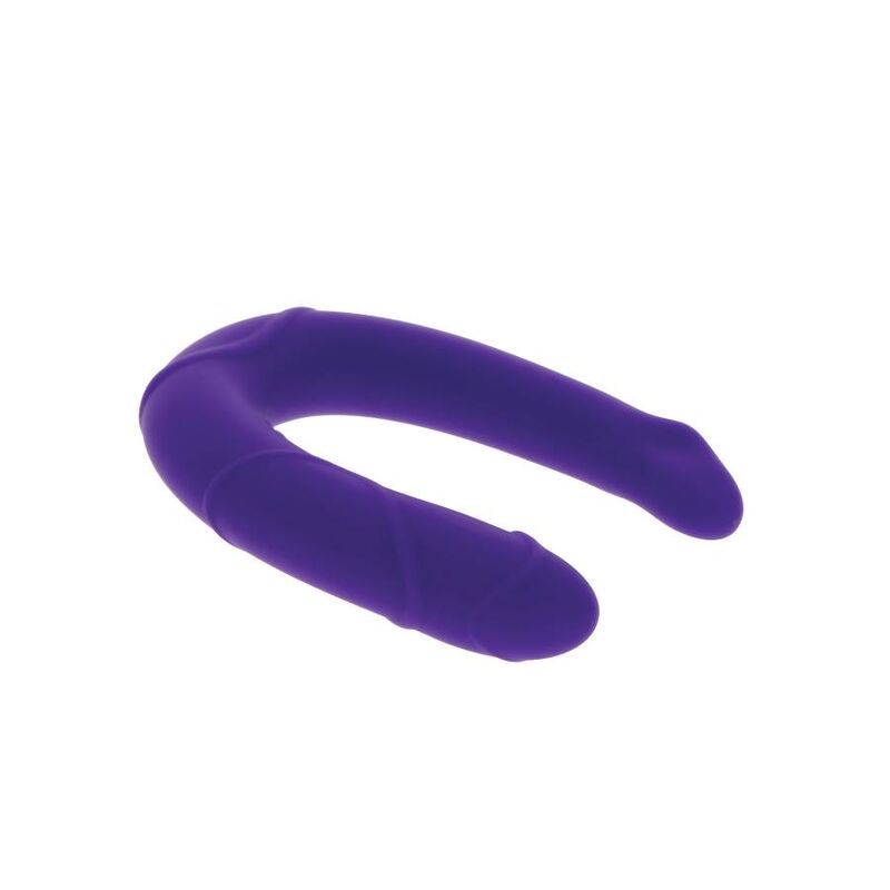 Mini double dong réaliste violet — GET REAL