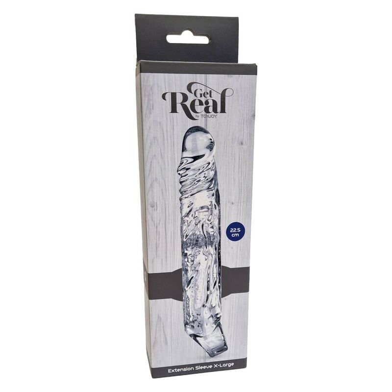 Manchon d'extension transparent taille XL — GET REAL