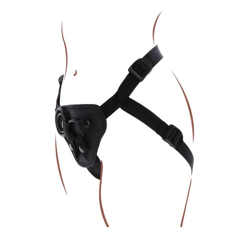 Harnais sangle réglable noir — GET REAL