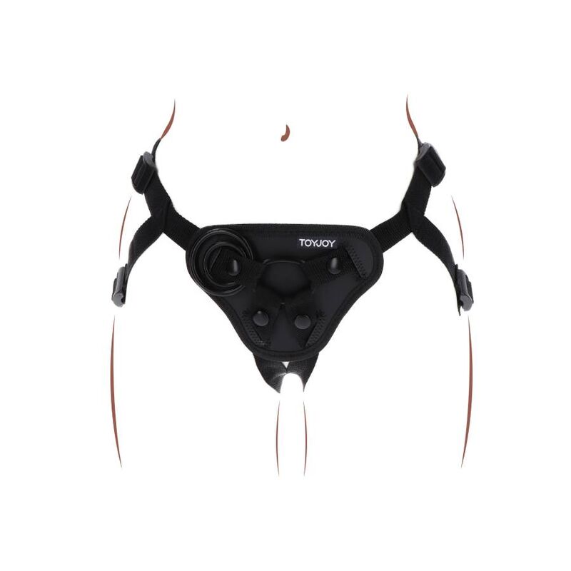 Harnais sangle réglable noir — GET REAL