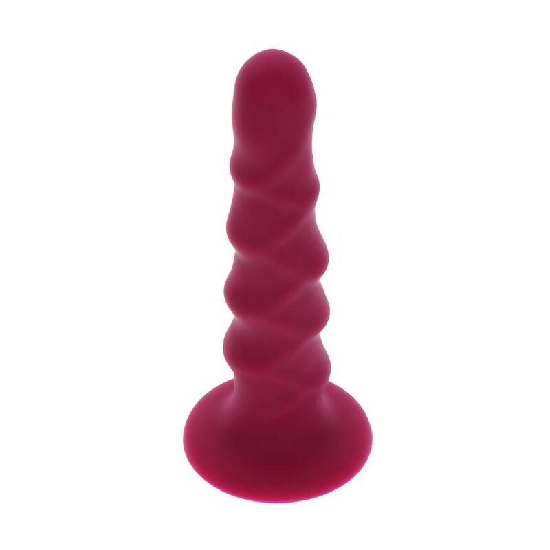 Dong côtelé rouge 12 cm — GET REAL