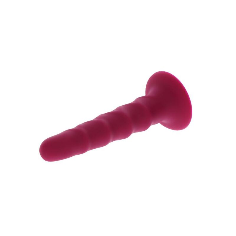 Dong côtelé rouge 12 cm — GET REAL