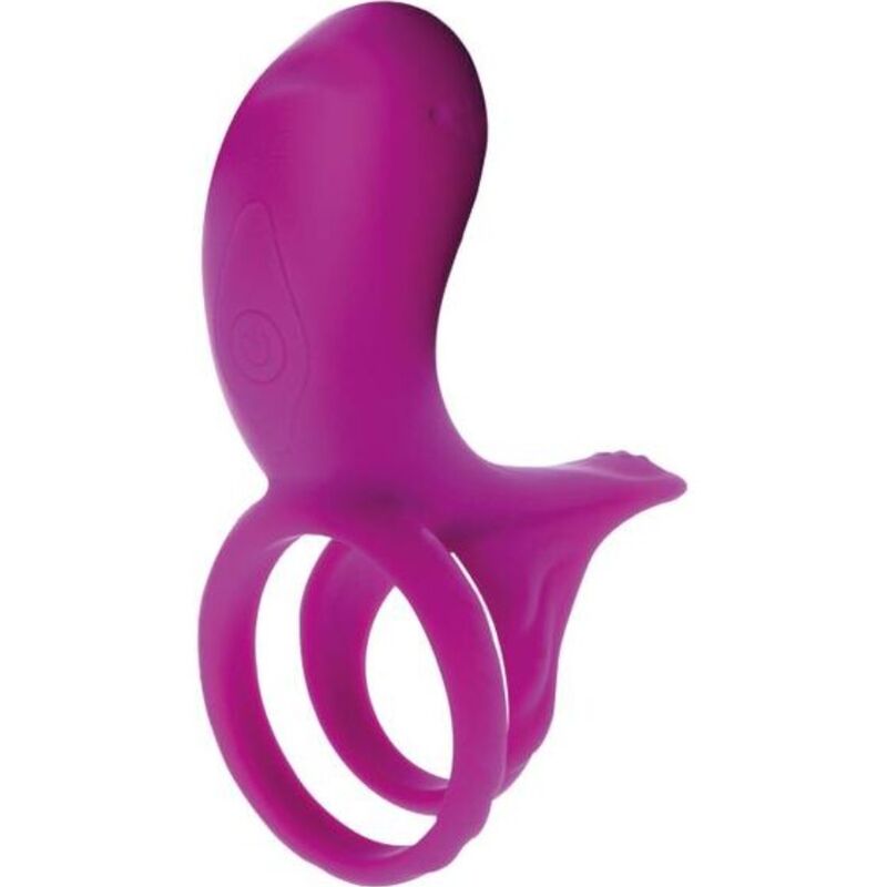 Bague de couple stimulante fuchsia — XOCOON