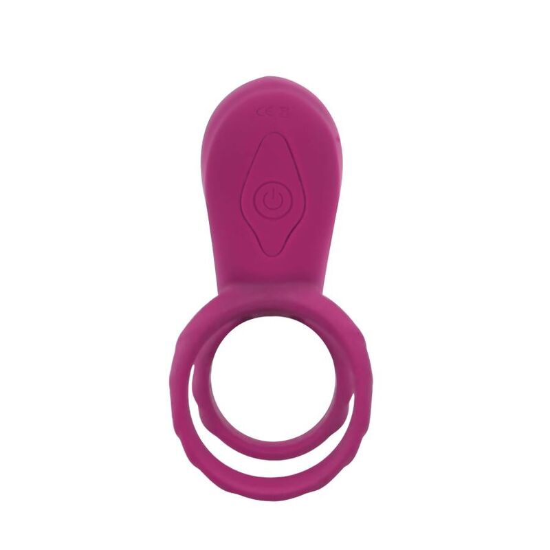 Bague de couple stimulante fuchsia — XOCOON
