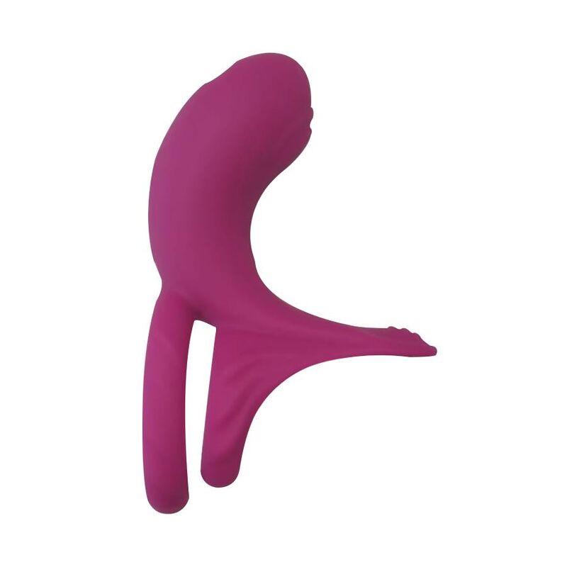 Bague de couple stimulante fuchsia — XOCOON